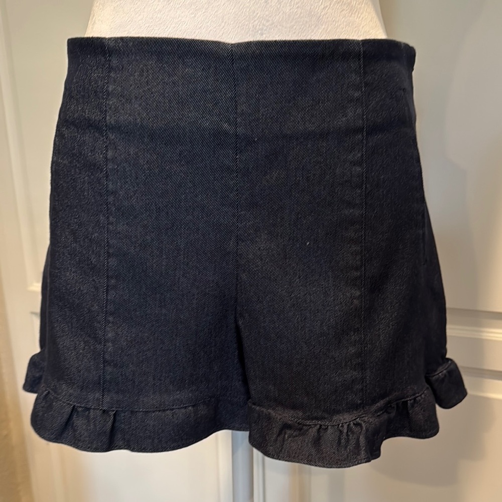 NWOT 1. State Ruffle Hem Women's Shorts - Picture 2 of 6